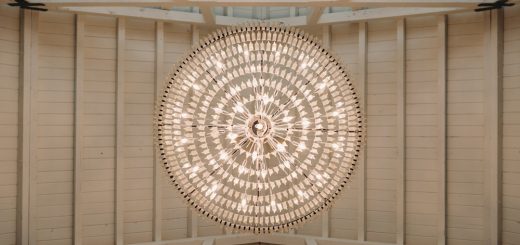 Photo Elegant chandelier