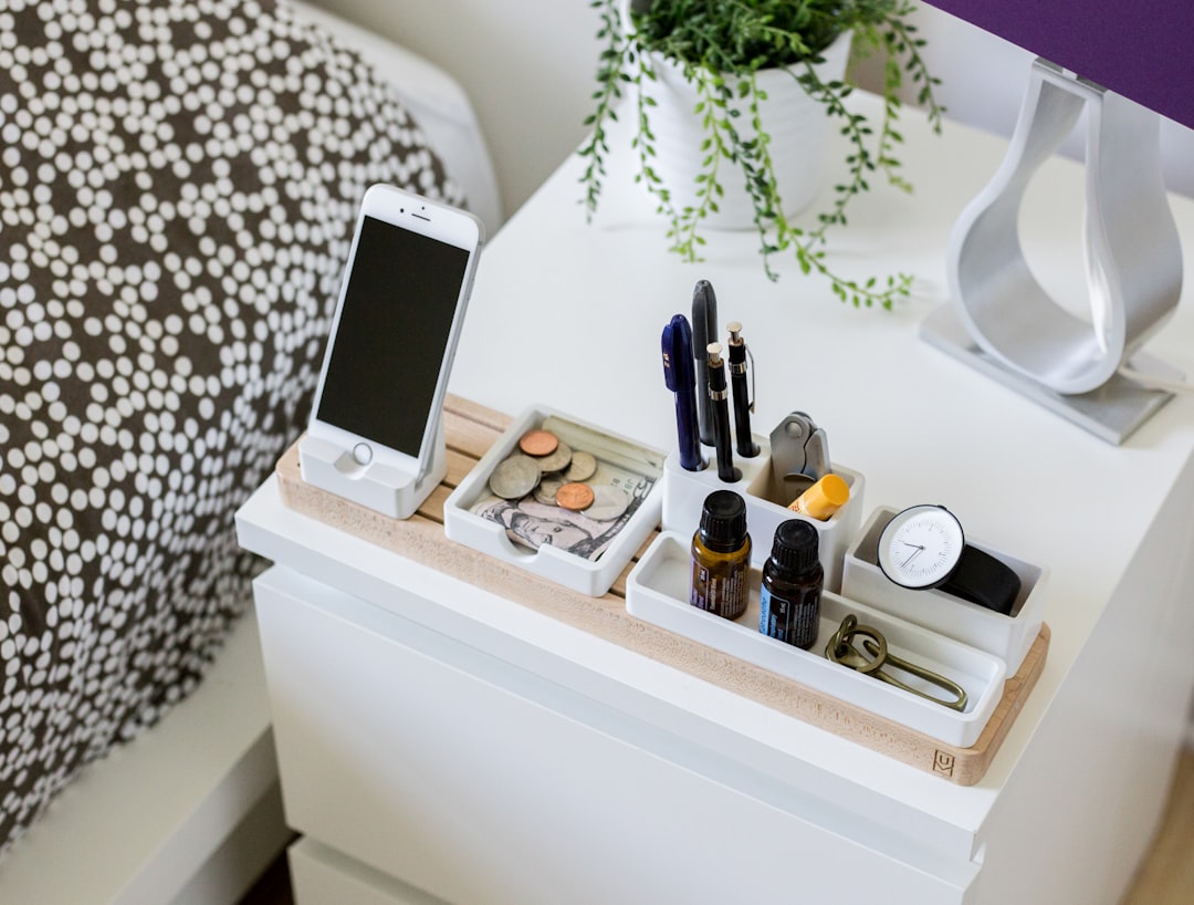 Photo bedside table