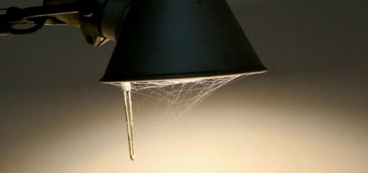 Photo Crystal hanging lamp