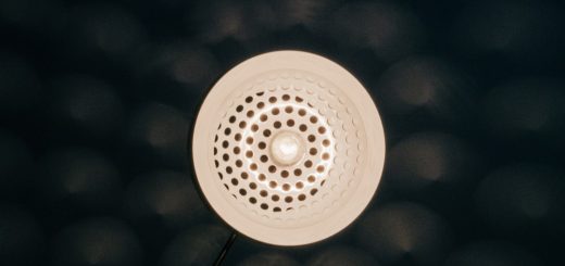 Photo Muffin Floor Lamp